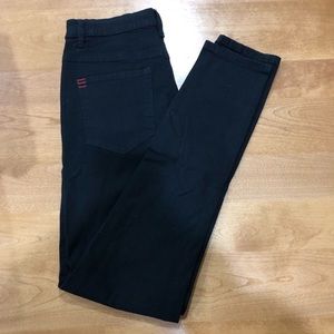 High-Rise black skinny jeans